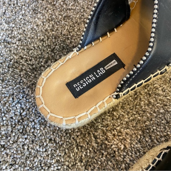 Lord & Taylor Design Lab Indie Studded Espadrilles Sandals 6 - Picture 10 of 11